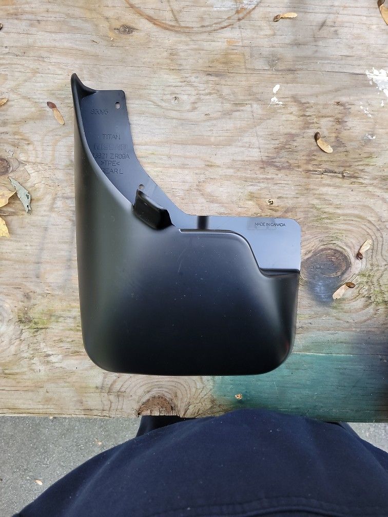 Driver's Side Rear Mud Flap