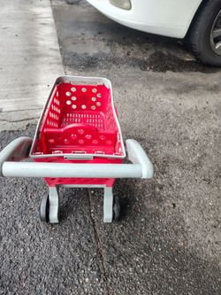 Target plastic market cart
