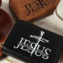 Super Cute Christian Jesus Mini 3 Piece Money Card Wallets