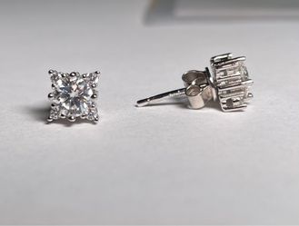 VVS1 Moissanite Unique Earrings