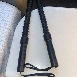 Rubber exercise ropes