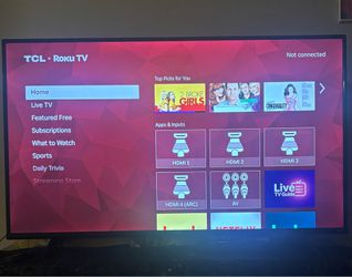 TLC  42inch Roku TV