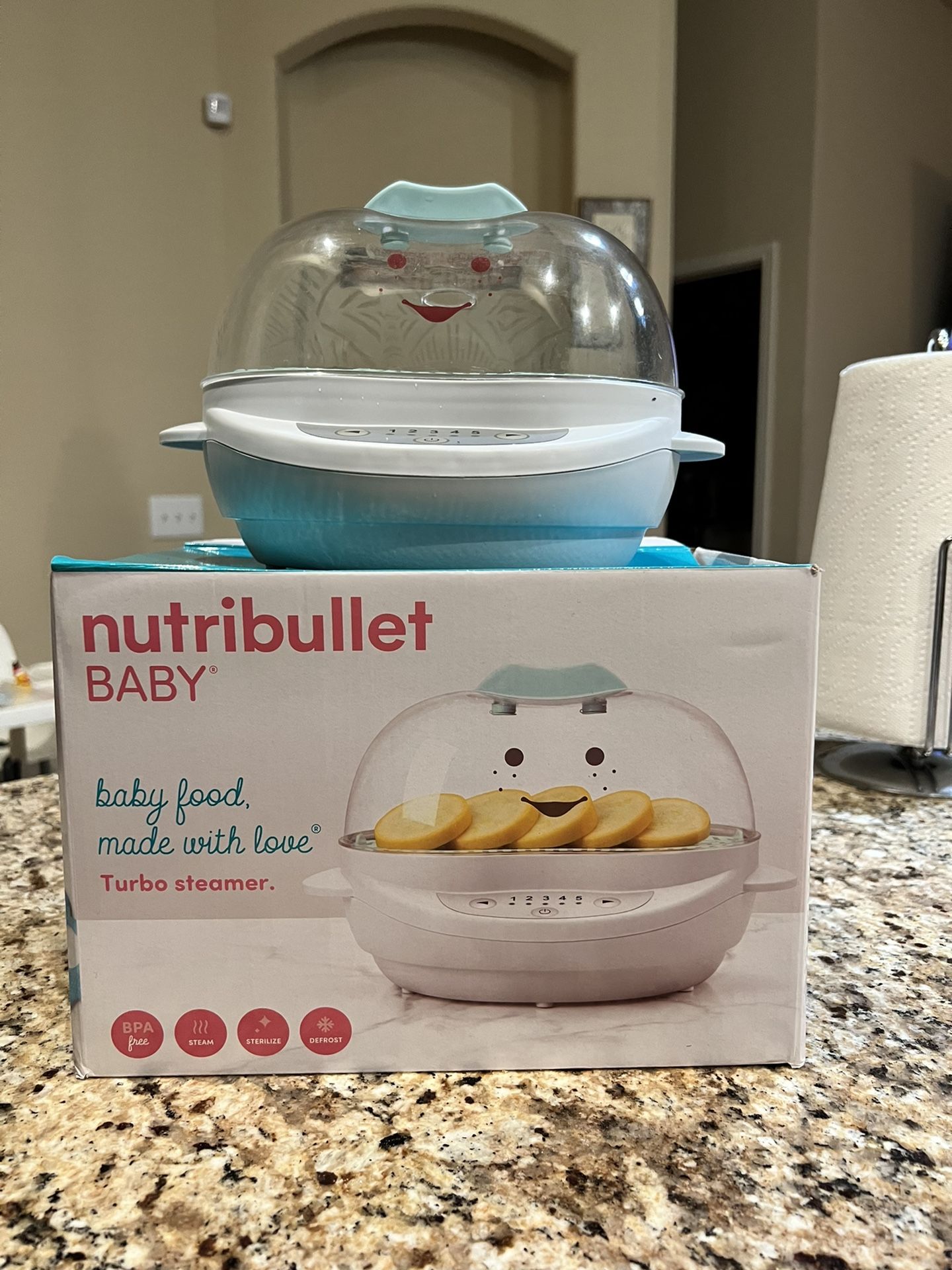 Nutribullet Baby Food Blender– Blue / White- general for sale - by