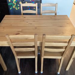 Kitchen Table and 4 Chairs - IKEA