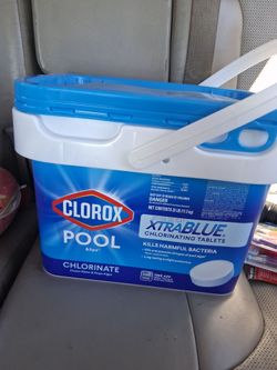 25lb Xtrablue clorox clorinating tablets