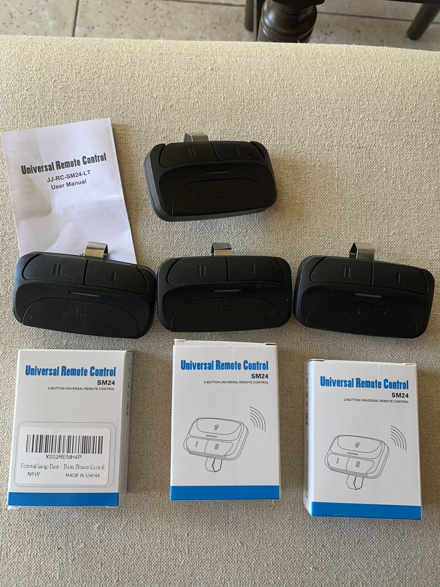 Garage Door Clickers (4)- Universal