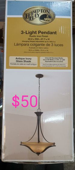 Hampton 3 light Pendant