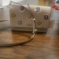 Kate Spade Flower Satchel/purse New With Tags