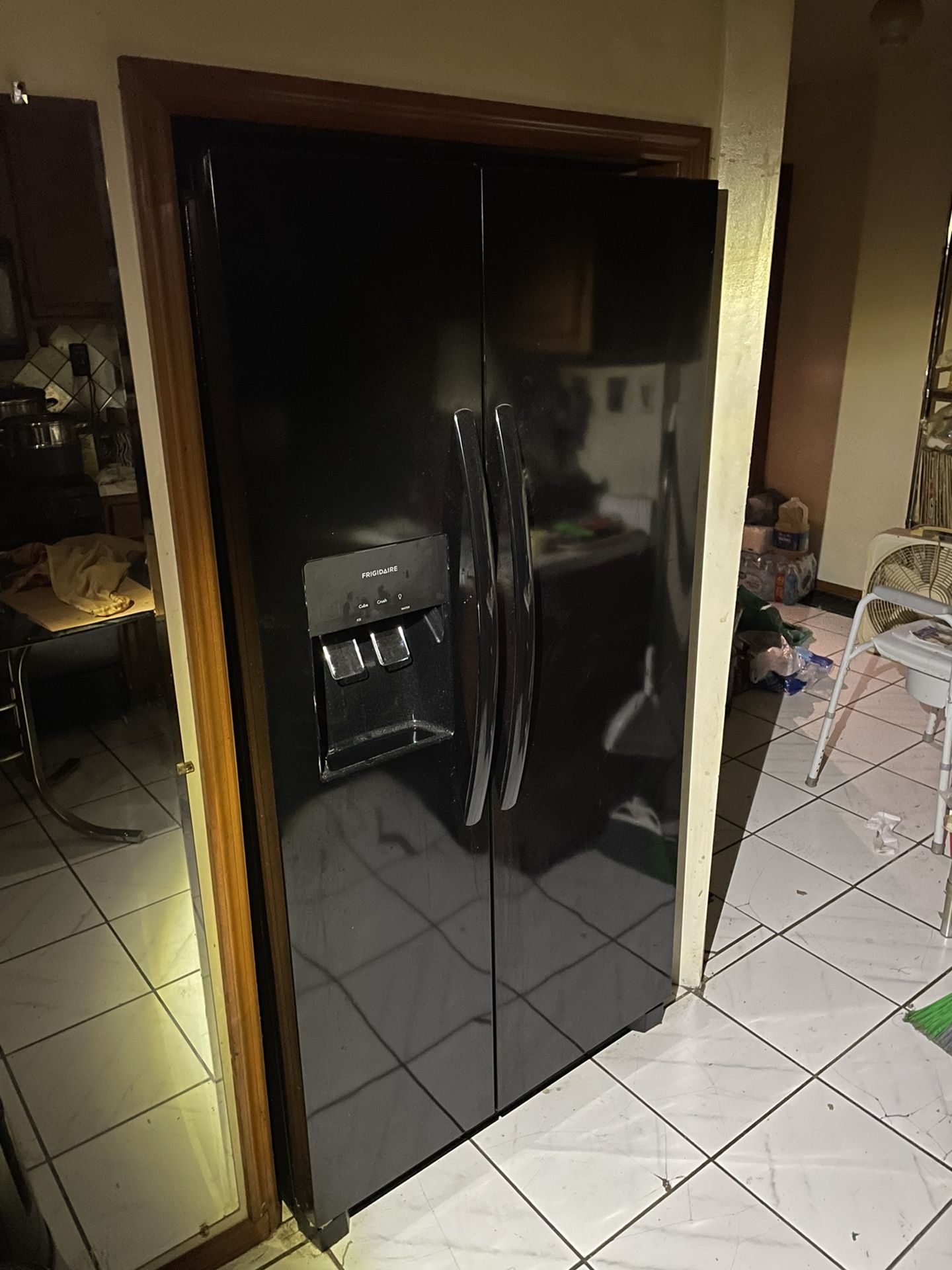 Gas Stove and refrigerator With Ice Maker And Water Flow