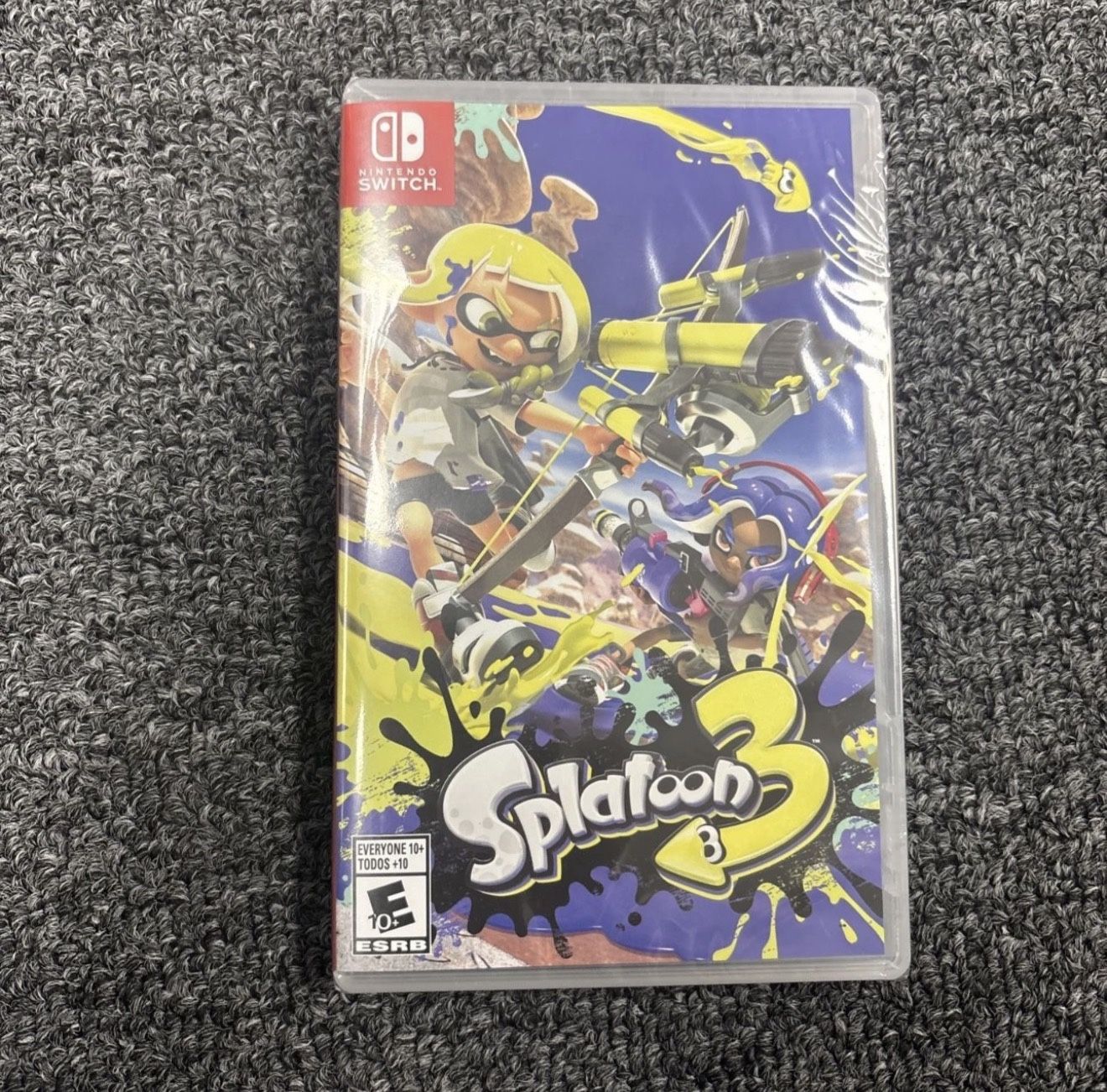 Nintendo Splatoon 3 Multiplayer Shooter Game for Switch 1 and 2!