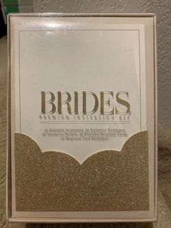 Brides Premium Wedding Invitation Kit (30 Count) - $20