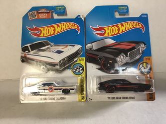 Hot Wheels 2015 Series Grand Torino’s. Lot of 2