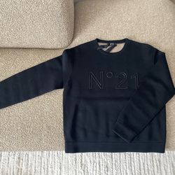 N°21 Numero Ventuno Men Crewneck Premium Sweatshirt Size L