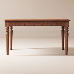 Conny Wood Dining Table, 55″