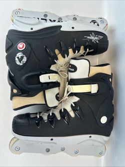 Airwalk Vintage Aggressive Inline Skates Mens Size 12 - ABEC 3 / 54mm