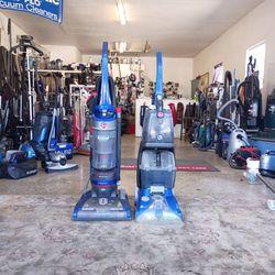 Vacuum cleaner and carpet cleaner
