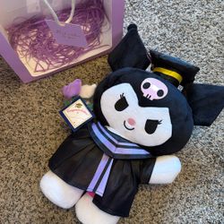Graduation Gift Kuromi Plushie 