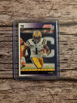 2021 Score RC Rookie Football Card LSU Tigers