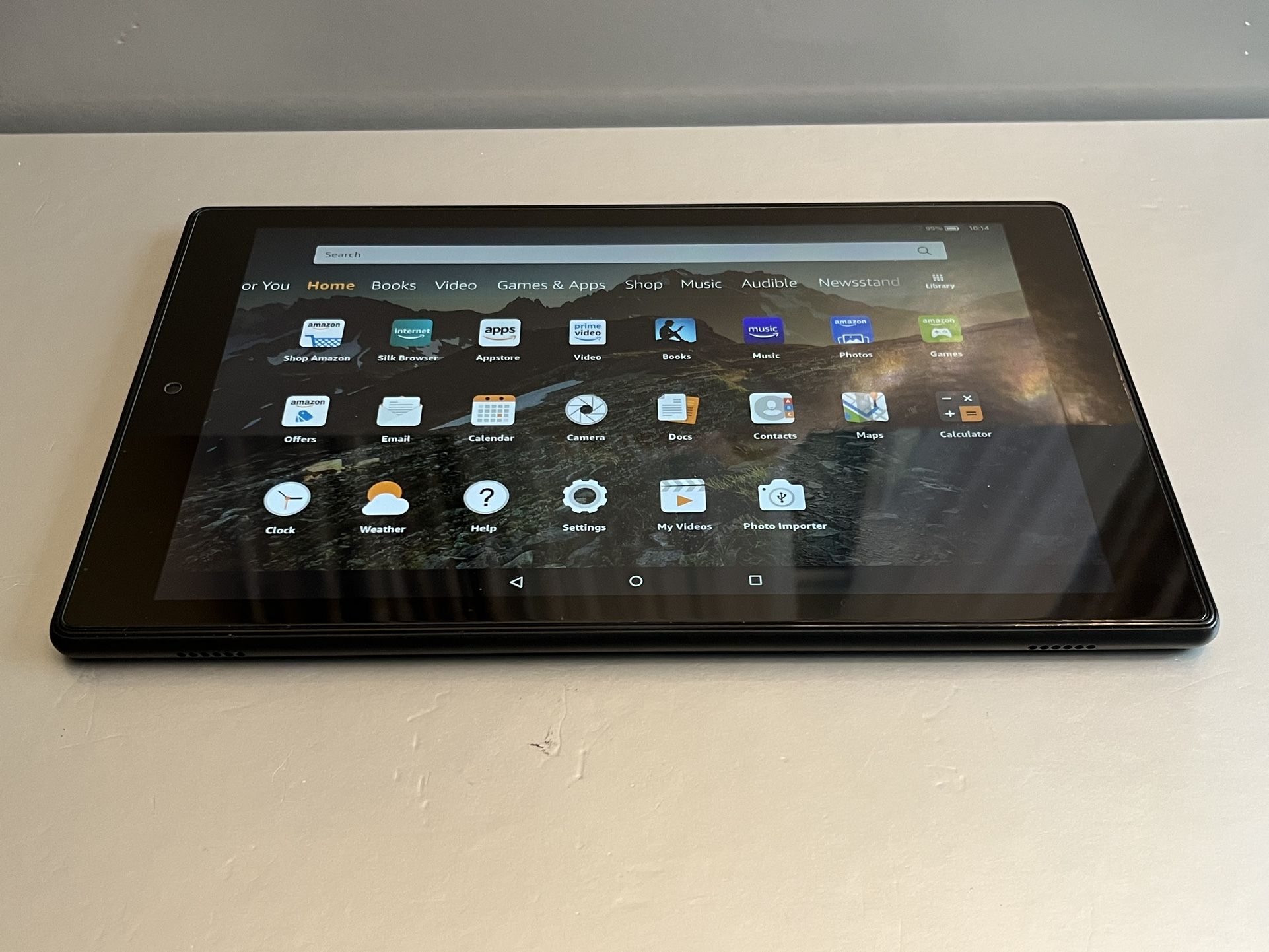 Amazon Fire HD 10 7th Gen 32GB WiFi 10.1" Silver - $39