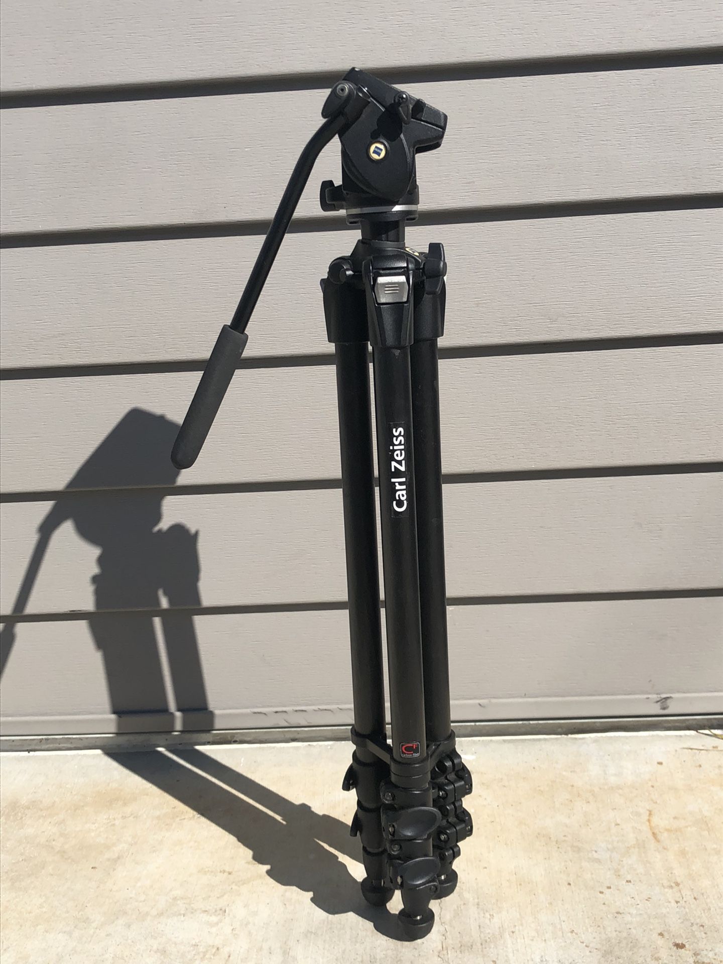 ZEISS Carbon Fiber Tripod With Manfrotto Fluid Head