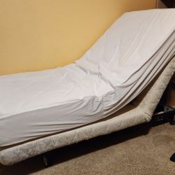 Adjustable Electric Bed w/ Massage and Remote