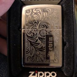 Zippo Custom Engraved Venetian 