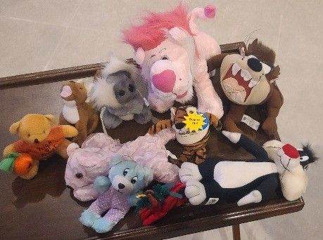 Plush Toys- Variety 10 Items
