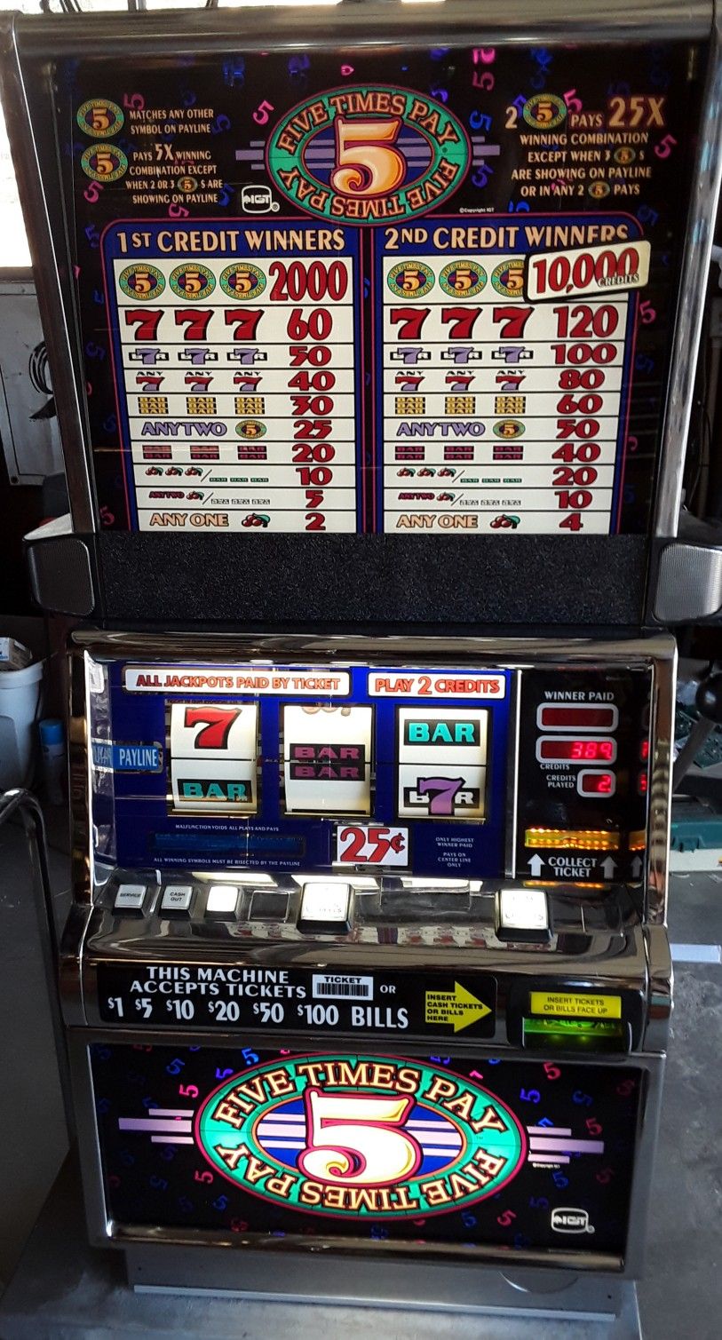 5 Times Pay Slot Machine by IGT