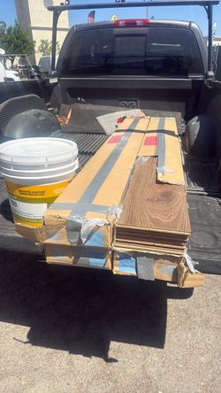 Wood floor and wood glue 100 SF