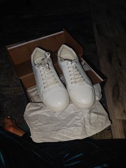 Vegan Leather White Shoes