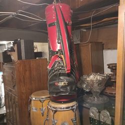 Senator  Jed Banks  Black  and  Red  Like  New Golf  Bag For Sale