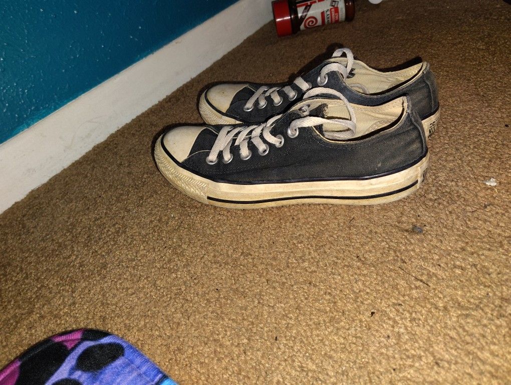 Black Converse Low Tops