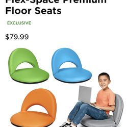 Lakeshore FlexSpace Chair, Floor Seat, Lap Desk & 9x12 FlexSpace Carpet