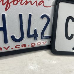 Silicone License Plate Frames 