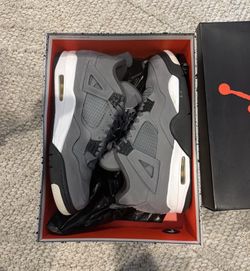 Air Jordan 4 Cool Grey Sneakers