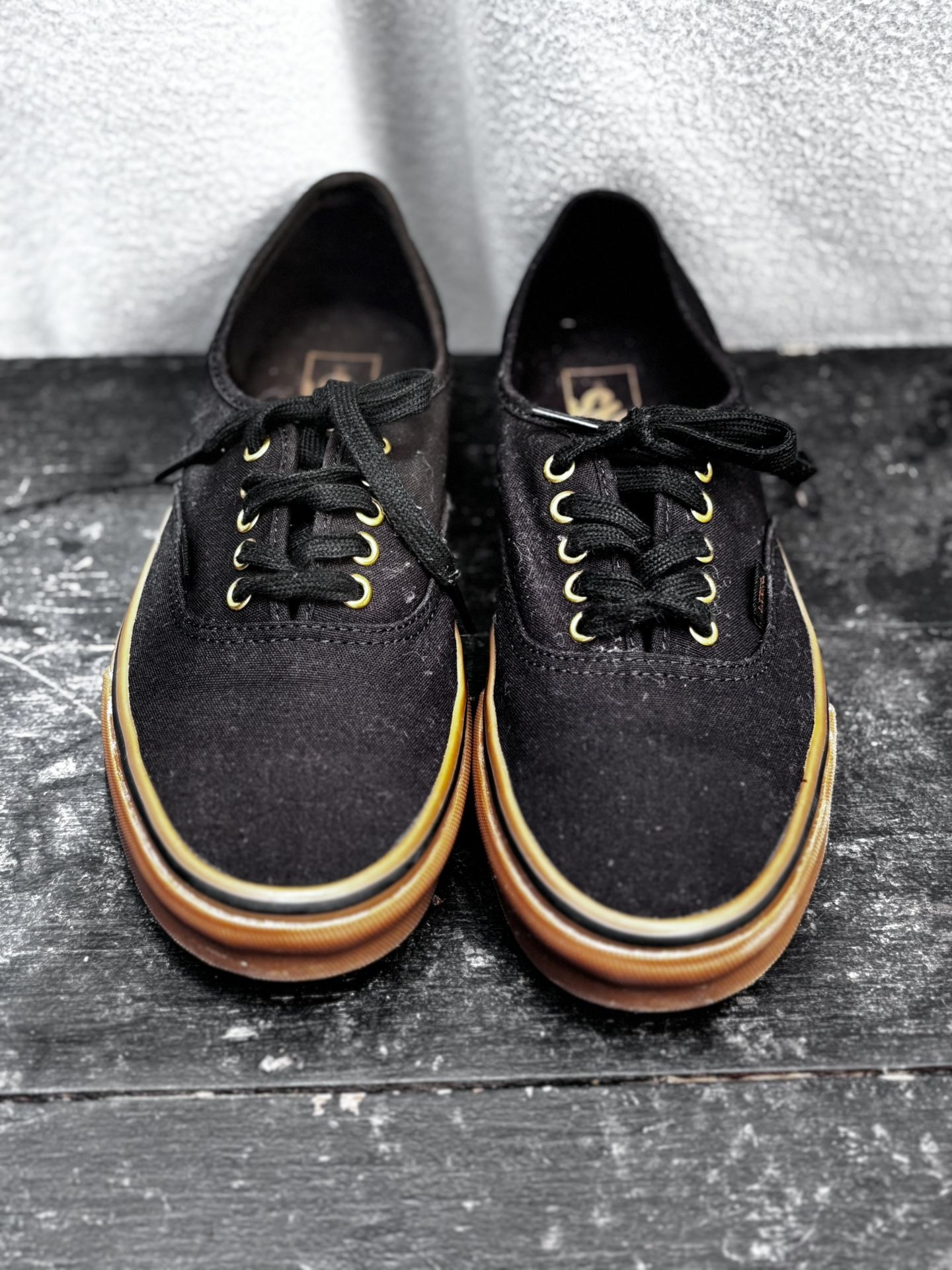 Men’s size 9 Black Vans Era trainers #skater