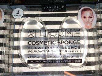 Cosmetic Silicone sponge 2pk