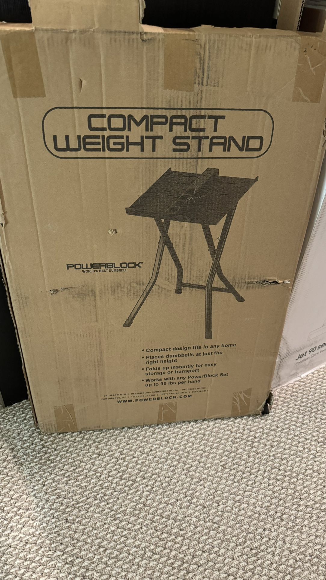 Power block Compact Weight Stand Brand New