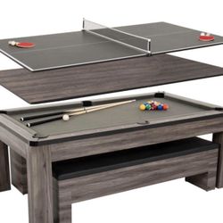Pool Table 3 In 1