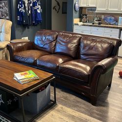Leather Couch 