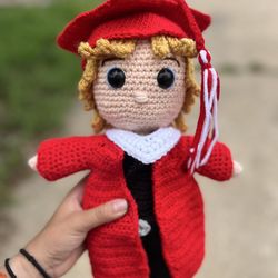 Crotchet graduation dolls!