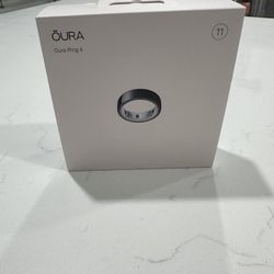Brand  New Oura Ring 4 Black - Size 11