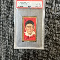 1911 T205 Gold Border A.H. Bridwell PSA 4
