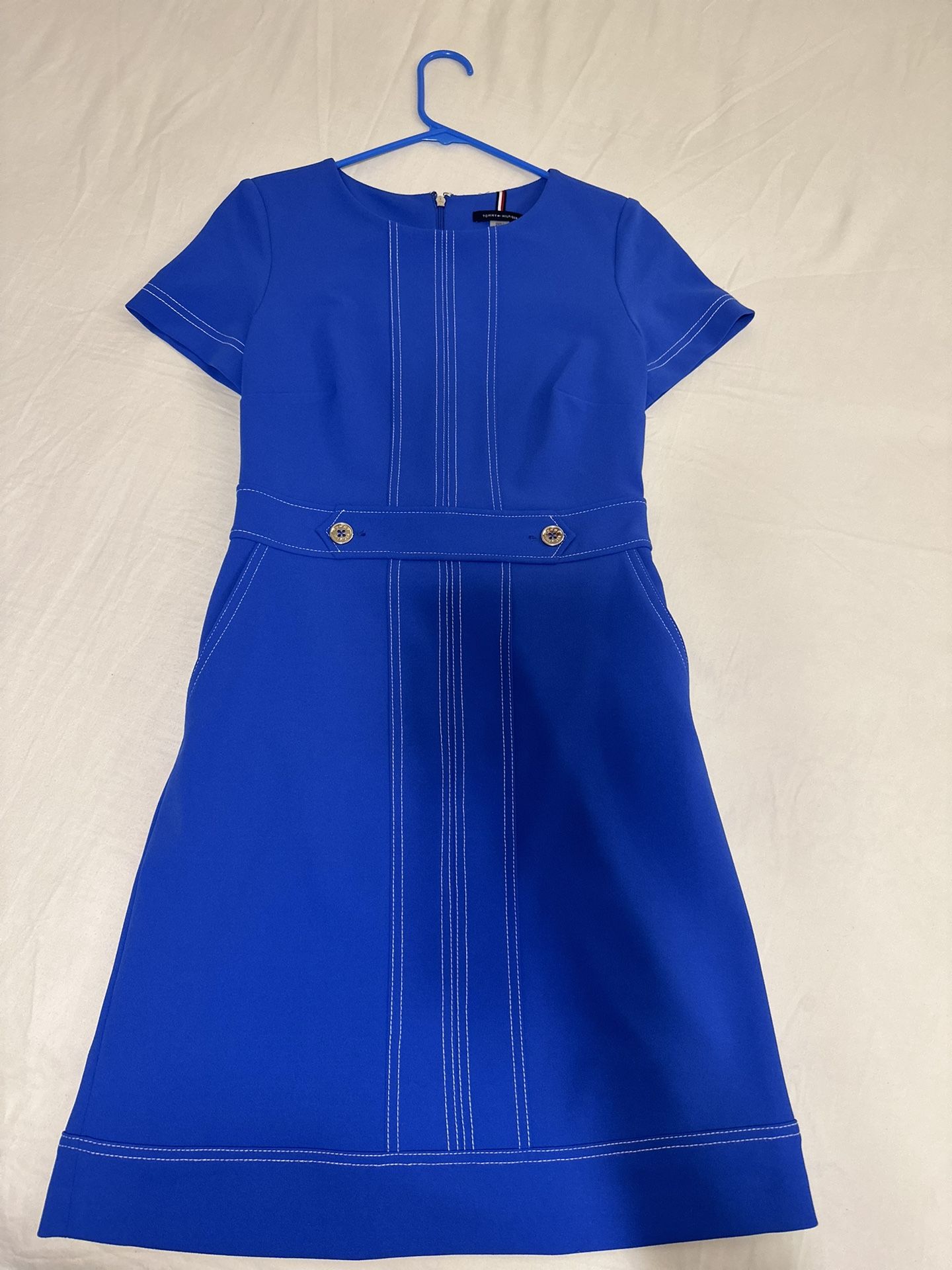 Women Tommy Hilfiger Royal Blue Dress 