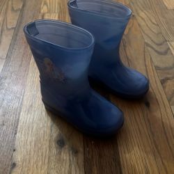 Disney Frozen toddler Rain Boots Size 7 