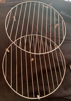 2-Piece Convection Microwave Wire Racks Set (High & Low Racks)