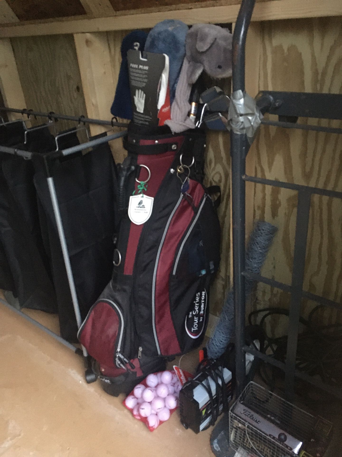 Golf Clubs, Bag And Excessories
