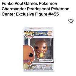 Charmander Pearlescent Funko Pop Pokémon Center Exclusive