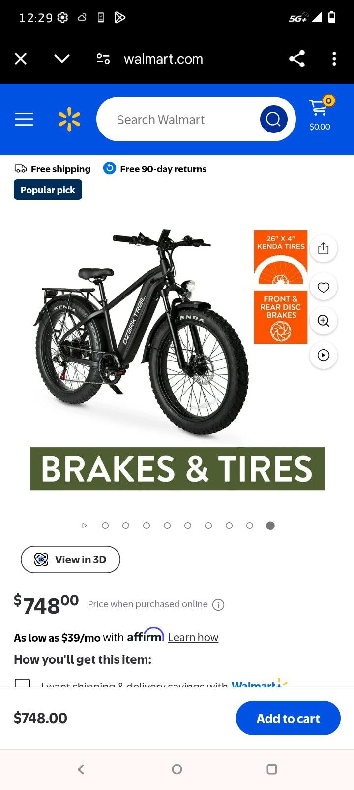 26" Ozark Trail M.3 Ranger