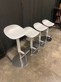 IKEA JANINGE Adjustable Bar Stool, Gray (Set of 4) - $60 Each